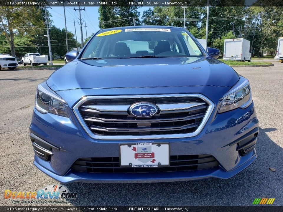 2019 Subaru Legacy 2.5i Premium Abyss Blue Pearl / Slate Black Photo #2