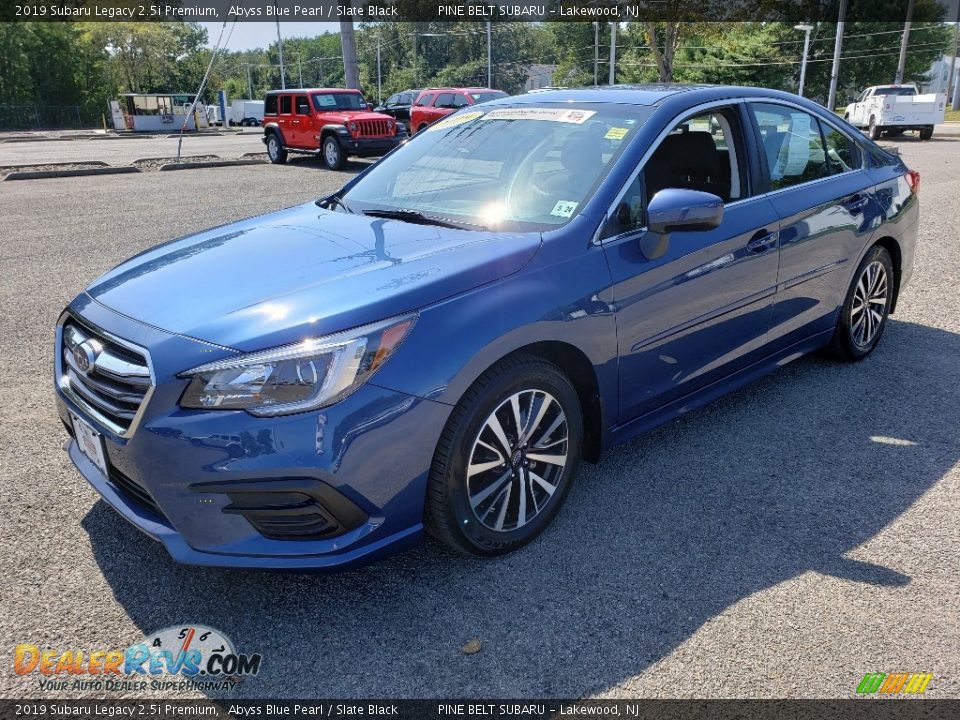 2019 Subaru Legacy 2.5i Premium Abyss Blue Pearl / Slate Black Photo #3