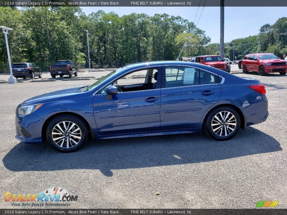 2019 Subaru Legacy 2.5i Premium Abyss Blue Pearl / Slate Black Photo #4