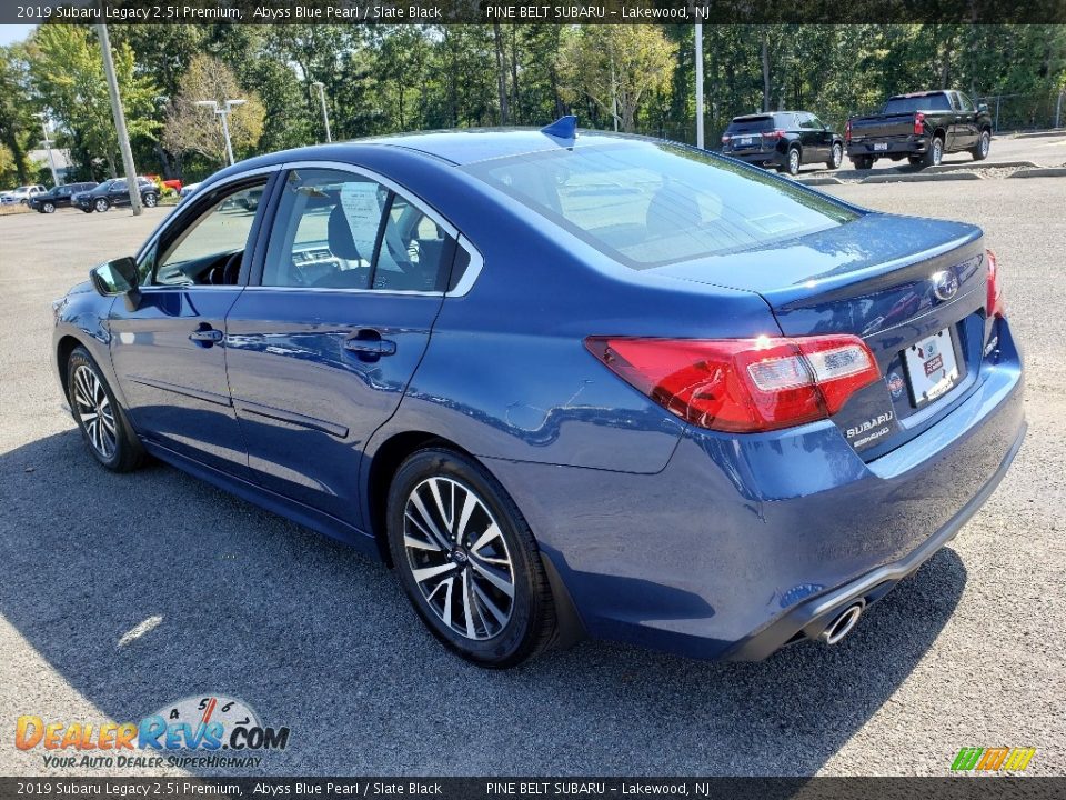 2019 Subaru Legacy 2.5i Premium Abyss Blue Pearl / Slate Black Photo #5