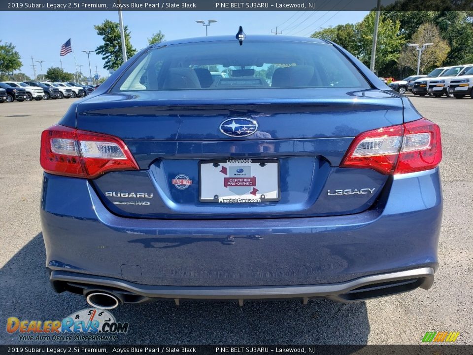 2019 Subaru Legacy 2.5i Premium Abyss Blue Pearl / Slate Black Photo #6