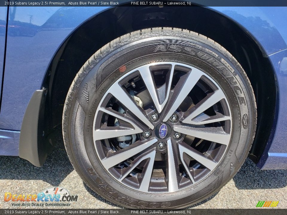2019 Subaru Legacy 2.5i Premium Abyss Blue Pearl / Slate Black Photo #9