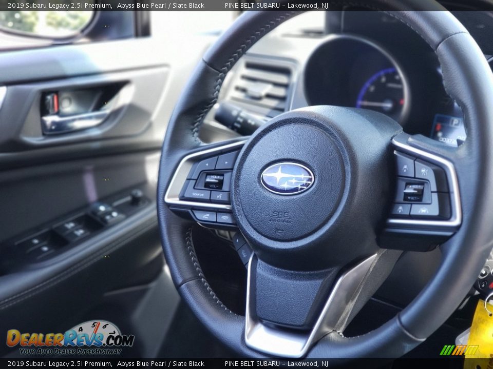 2019 Subaru Legacy 2.5i Premium Abyss Blue Pearl / Slate Black Photo #15