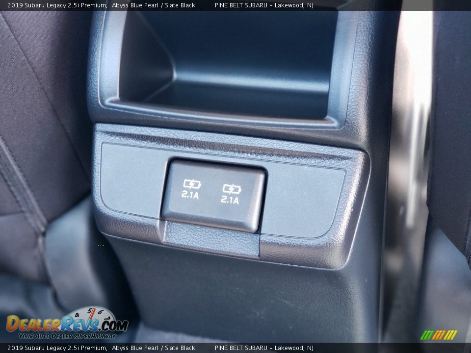 2019 Subaru Legacy 2.5i Premium Abyss Blue Pearl / Slate Black Photo #18