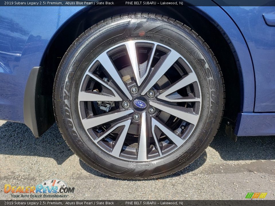 2019 Subaru Legacy 2.5i Premium Abyss Blue Pearl / Slate Black Photo #19