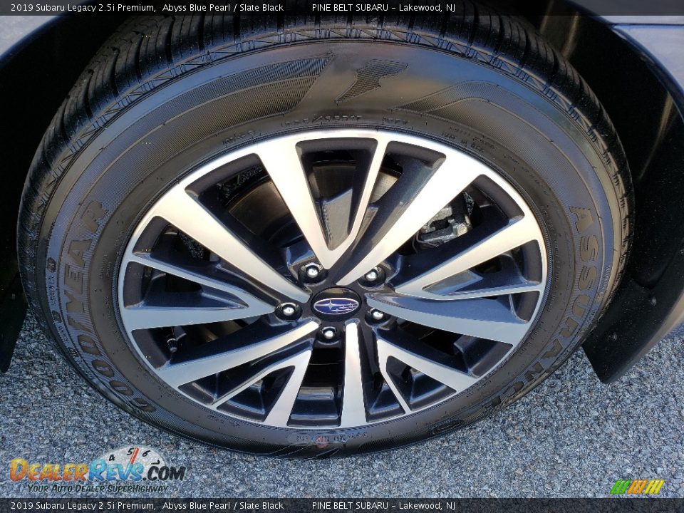 2019 Subaru Legacy 2.5i Premium Abyss Blue Pearl / Slate Black Photo #20