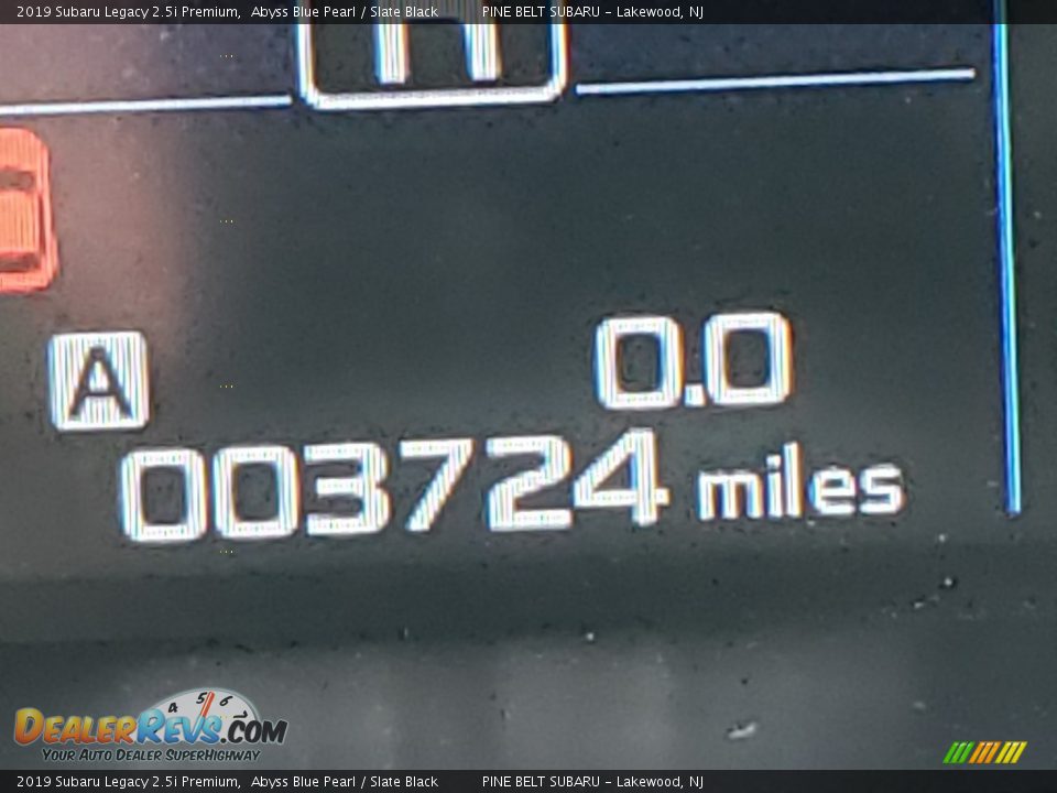 2019 Subaru Legacy 2.5i Premium Abyss Blue Pearl / Slate Black Photo #30