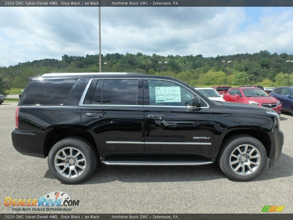 Onyx Black 2020 GMC Yukon Denali 4WD Photo #4