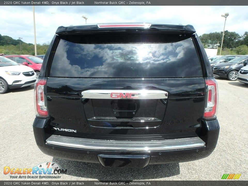 2020 GMC Yukon Denali 4WD Onyx Black / Jet Black Photo #6