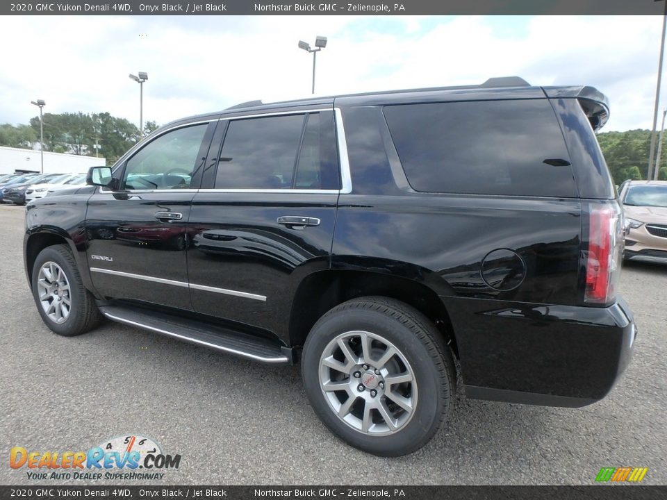 2020 GMC Yukon Denali 4WD Onyx Black / Jet Black Photo #8