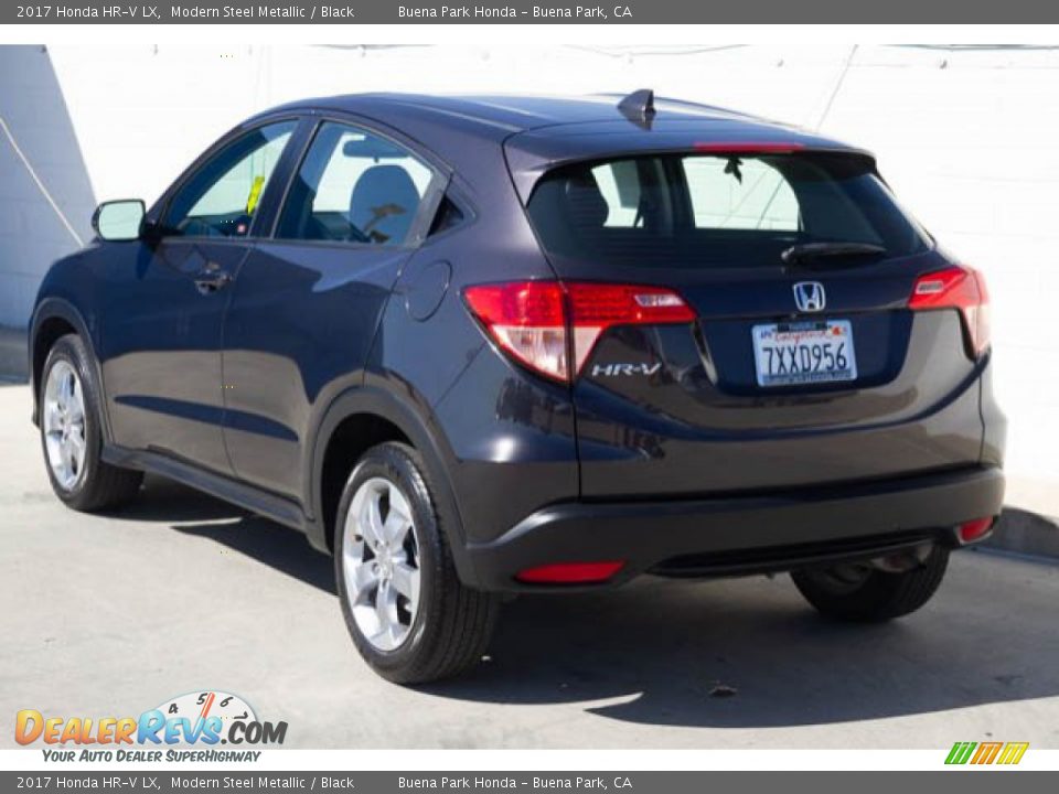 2017 Honda HR-V LX Modern Steel Metallic / Black Photo #2
