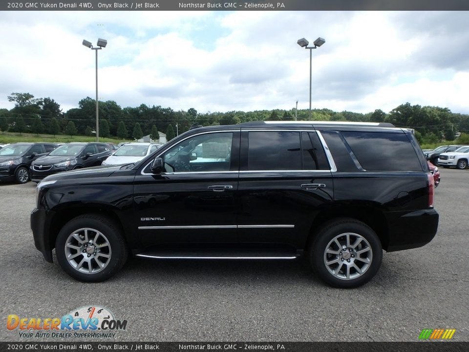 2020 GMC Yukon Denali 4WD Onyx Black / Jet Black Photo #9