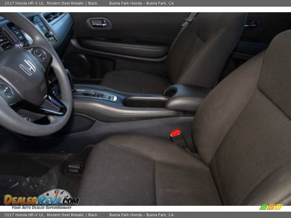 2017 Honda HR-V LX Modern Steel Metallic / Black Photo #3