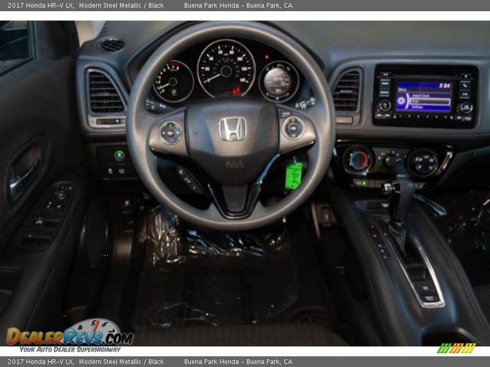 2017 Honda HR-V LX Modern Steel Metallic / Black Photo #5