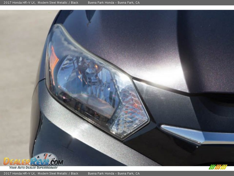 2017 Honda HR-V LX Modern Steel Metallic / Black Photo #8
