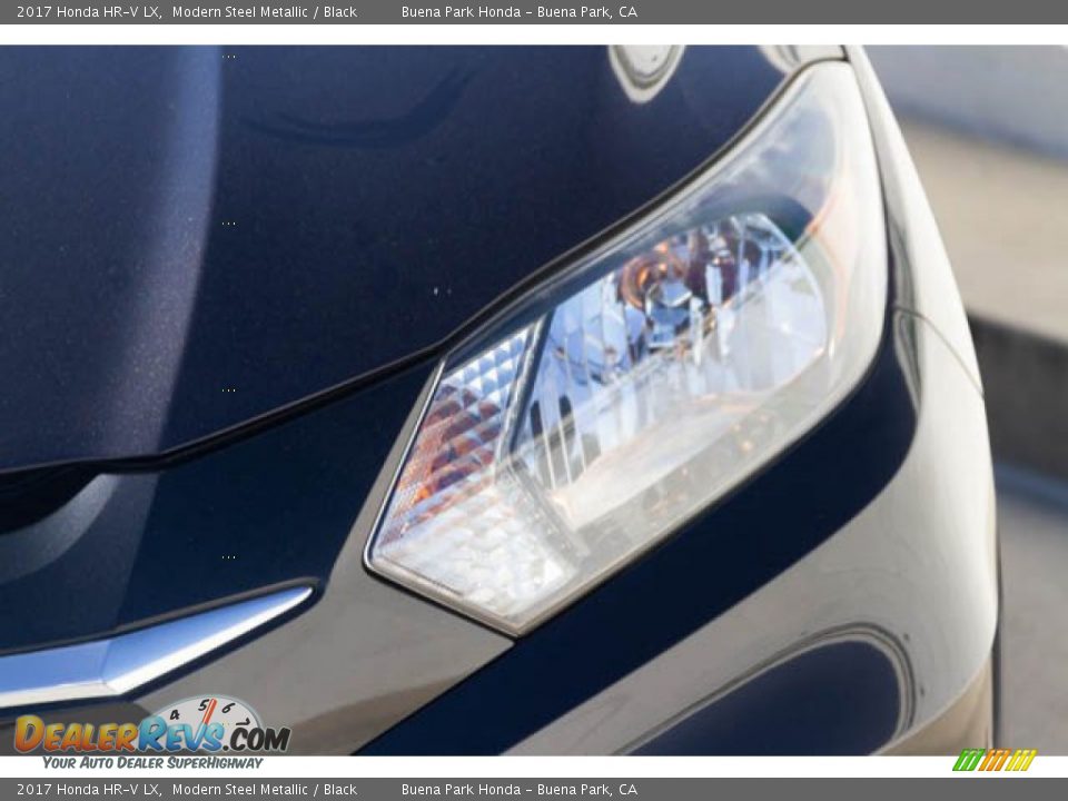 2017 Honda HR-V LX Modern Steel Metallic / Black Photo #9