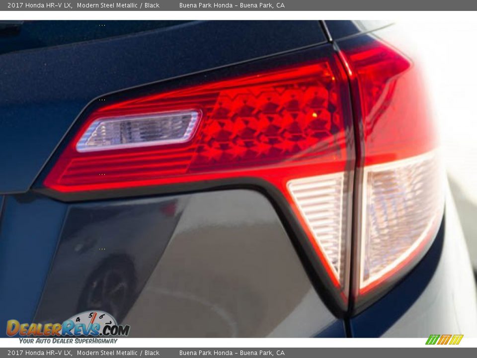 2017 Honda HR-V LX Modern Steel Metallic / Black Photo #13