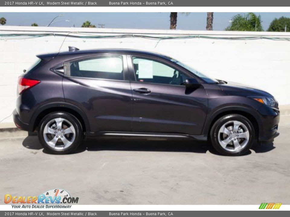 2017 Honda HR-V LX Modern Steel Metallic / Black Photo #14