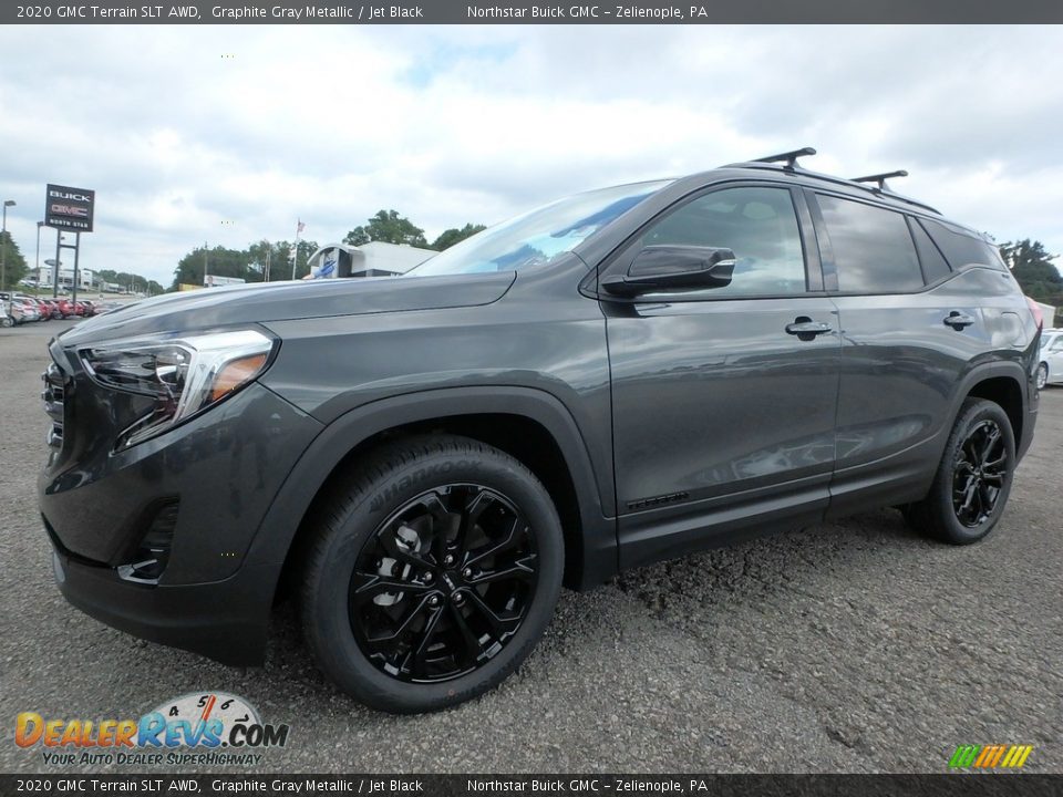 Front 3/4 View of 2020 GMC Terrain SLT AWD Photo #1
