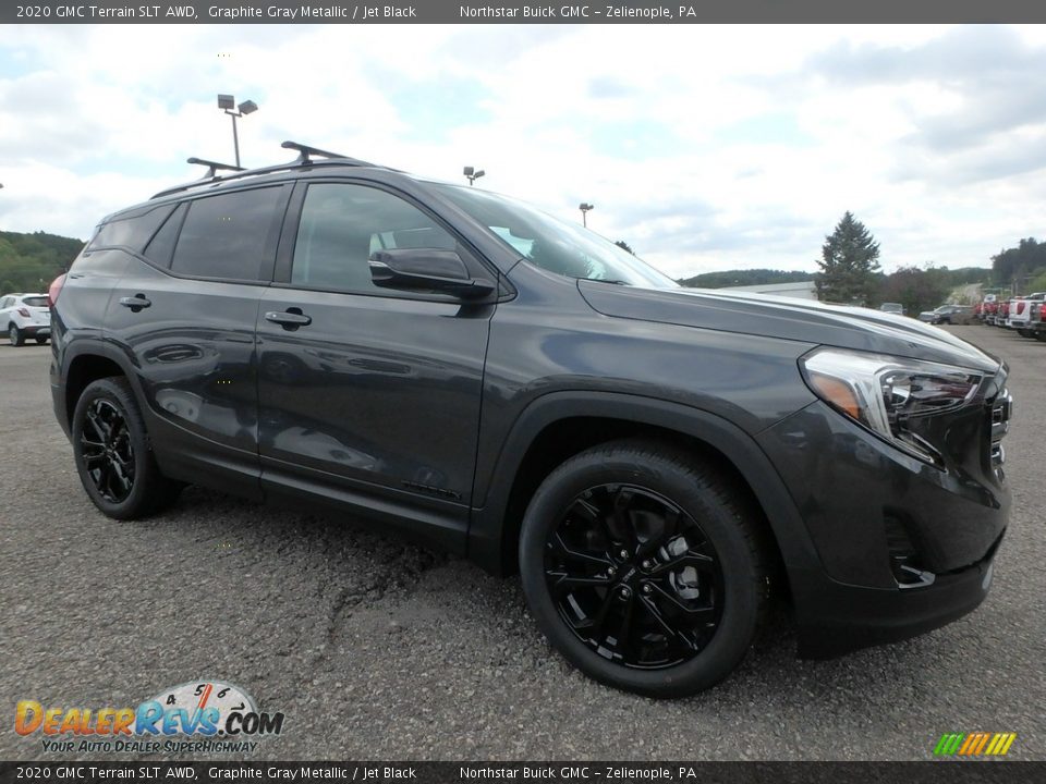 2020 GMC Terrain SLT AWD Graphite Gray Metallic / Jet Black Photo #3