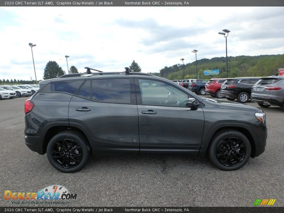 Graphite Gray Metallic 2020 GMC Terrain SLT AWD Photo #4
