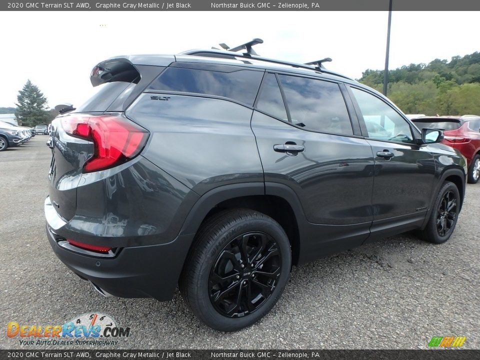 2020 GMC Terrain SLT AWD Graphite Gray Metallic / Jet Black Photo #5