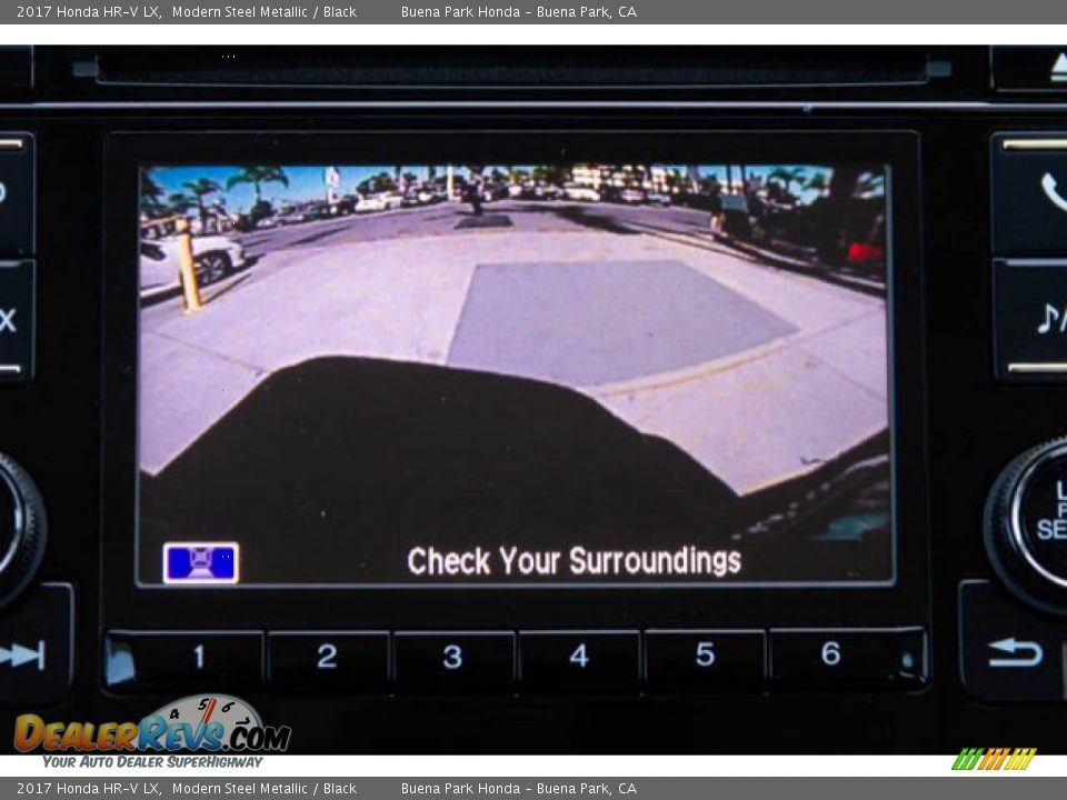 2017 Honda HR-V LX Modern Steel Metallic / Black Photo #25
