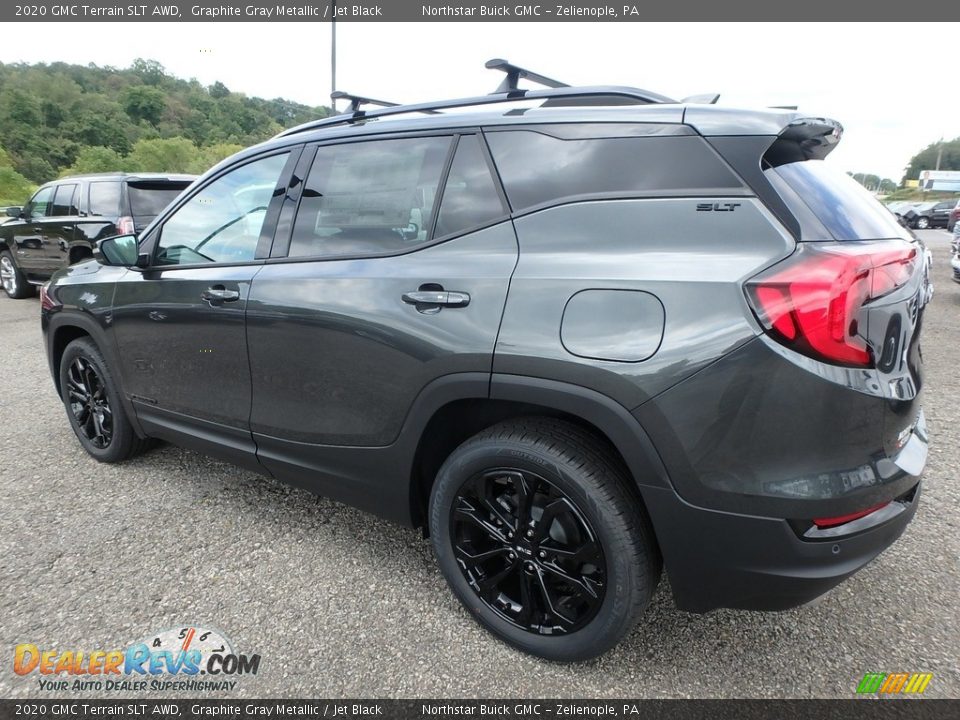 2020 GMC Terrain SLT AWD Graphite Gray Metallic / Jet Black Photo #8