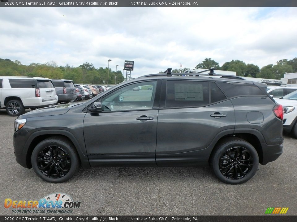 Graphite Gray Metallic 2020 GMC Terrain SLT AWD Photo #9