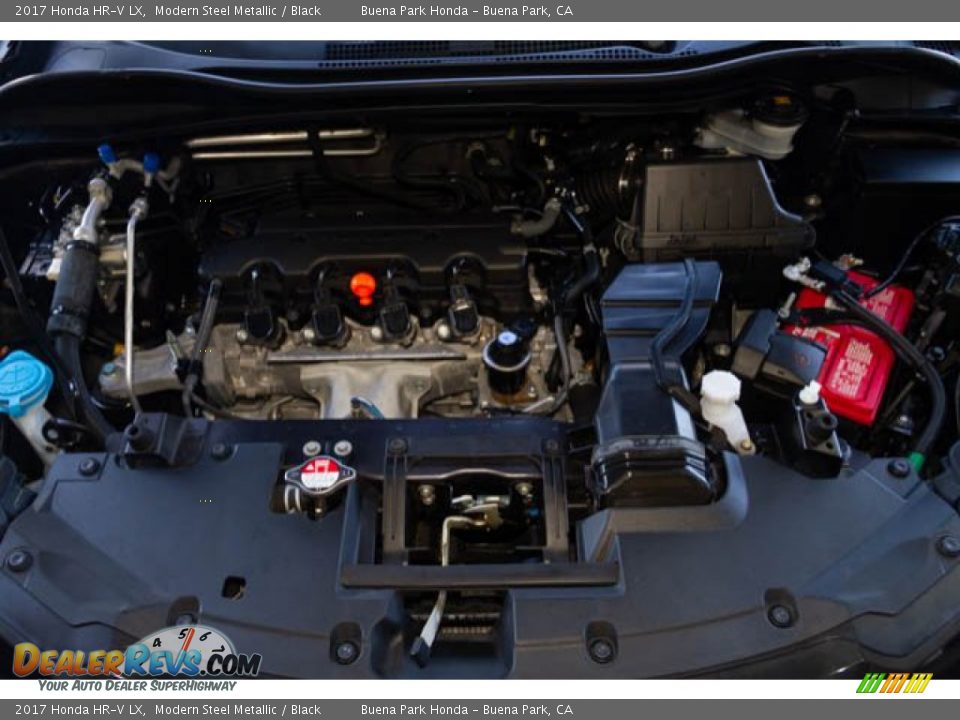 2017 Honda HR-V LX Modern Steel Metallic / Black Photo #32