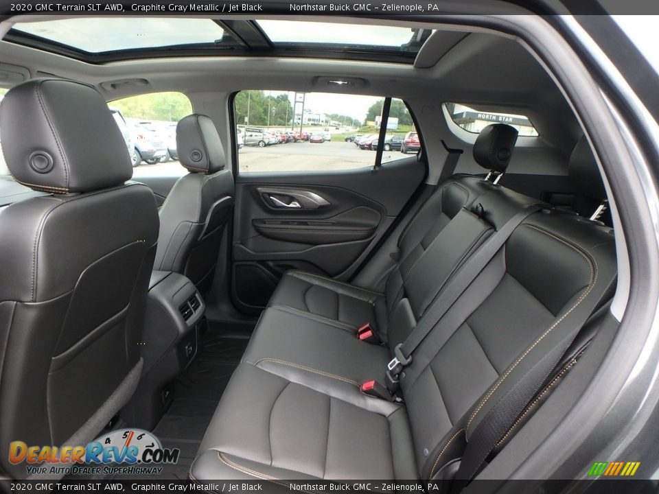 Rear Seat of 2020 GMC Terrain SLT AWD Photo #13
