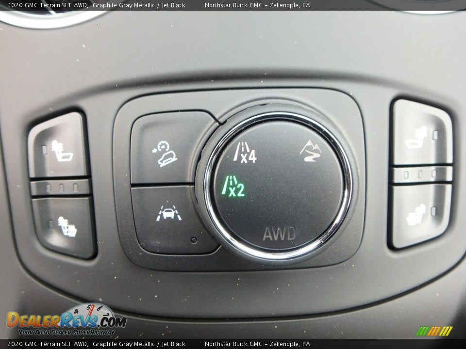 2020 GMC Terrain SLT AWD Graphite Gray Metallic / Jet Black Photo #17