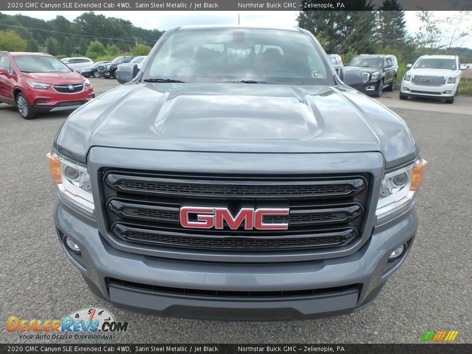 2020 GMC Canyon SLE Extended Cab 4WD Satin Steel Metallic / Jet Black Photo #2