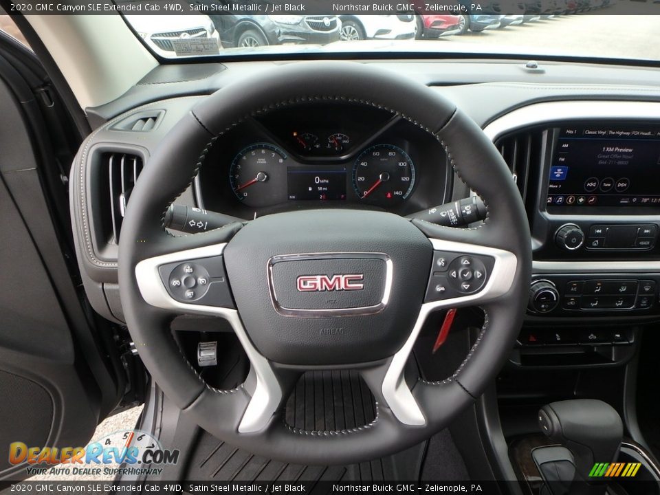 2020 GMC Canyon SLE Extended Cab 4WD Steering Wheel Photo #18