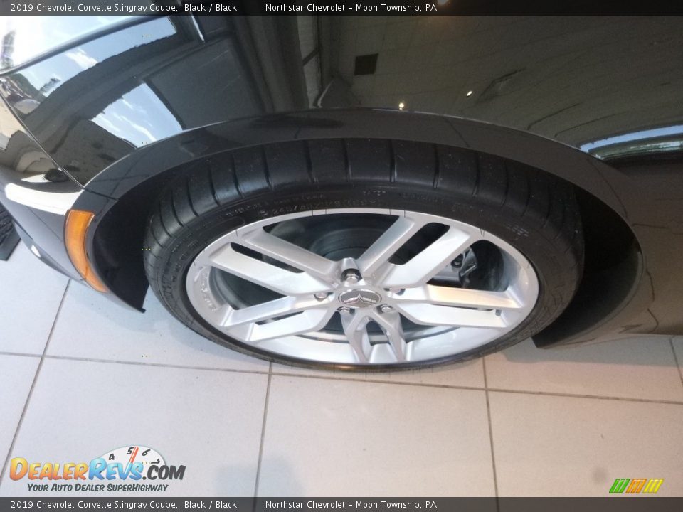 2019 Chevrolet Corvette Stingray Coupe Black / Black Photo #3