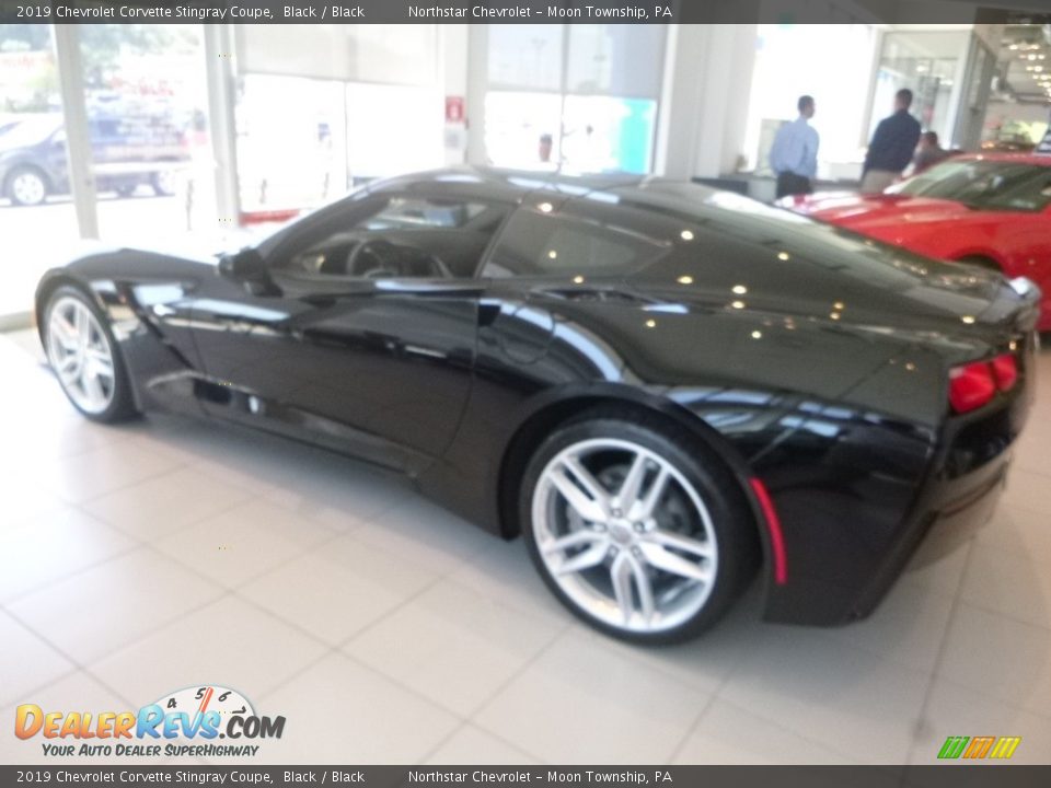 2019 Chevrolet Corvette Stingray Coupe Black / Black Photo #4
