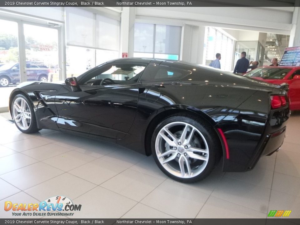 2019 Chevrolet Corvette Stingray Coupe Black / Black Photo #5