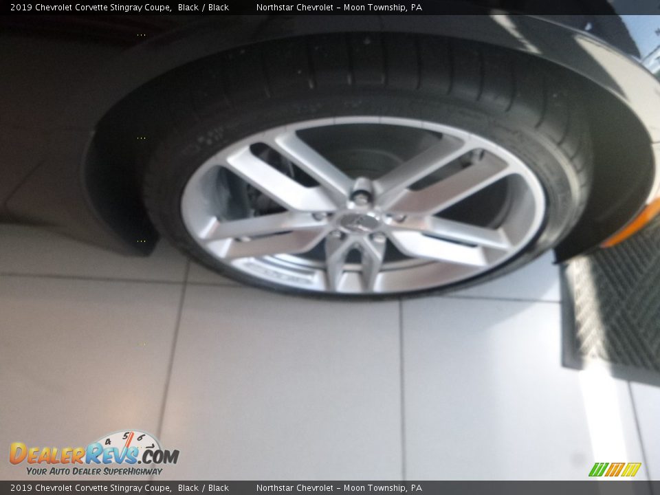 2019 Chevrolet Corvette Stingray Coupe Black / Black Photo #11