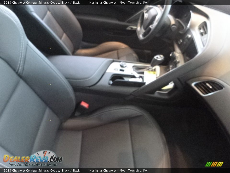 2019 Chevrolet Corvette Stingray Coupe Black / Black Photo #12