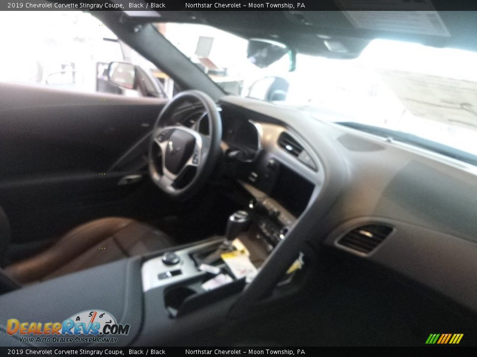 2019 Chevrolet Corvette Stingray Coupe Black / Black Photo #13