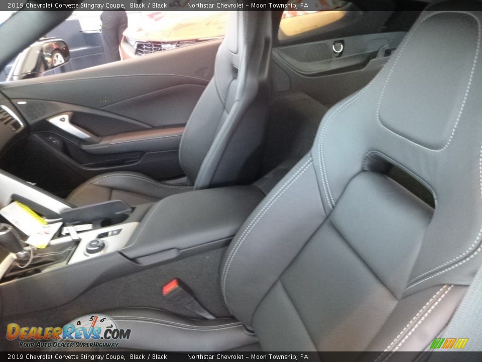 2019 Chevrolet Corvette Stingray Coupe Black / Black Photo #14