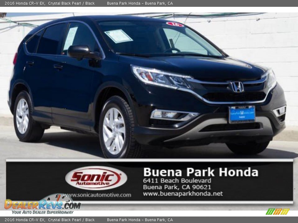 2016 Honda CR-V EX Crystal Black Pearl / Black Photo #1
