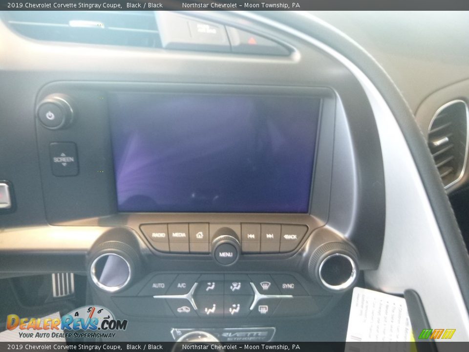 2019 Chevrolet Corvette Stingray Coupe Black / Black Photo #19