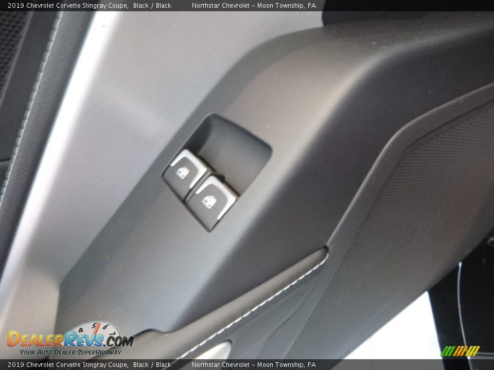 2019 Chevrolet Corvette Stingray Coupe Black / Black Photo #22