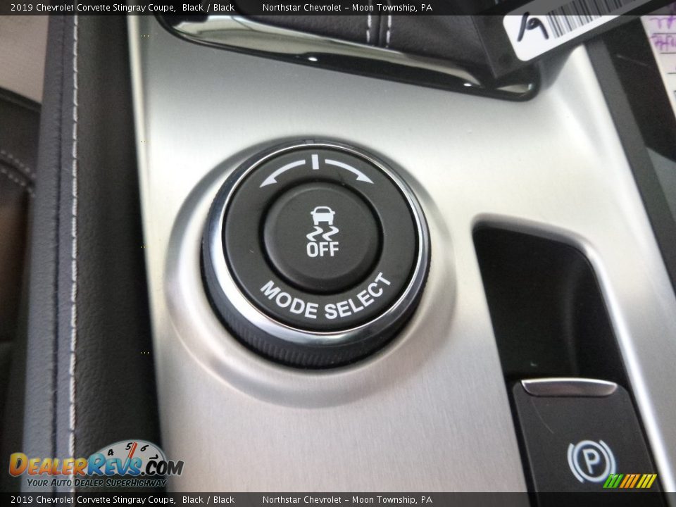 2019 Chevrolet Corvette Stingray Coupe Black / Black Photo #23