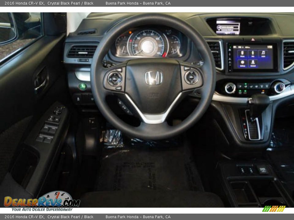 2016 Honda CR-V EX Crystal Black Pearl / Black Photo #5