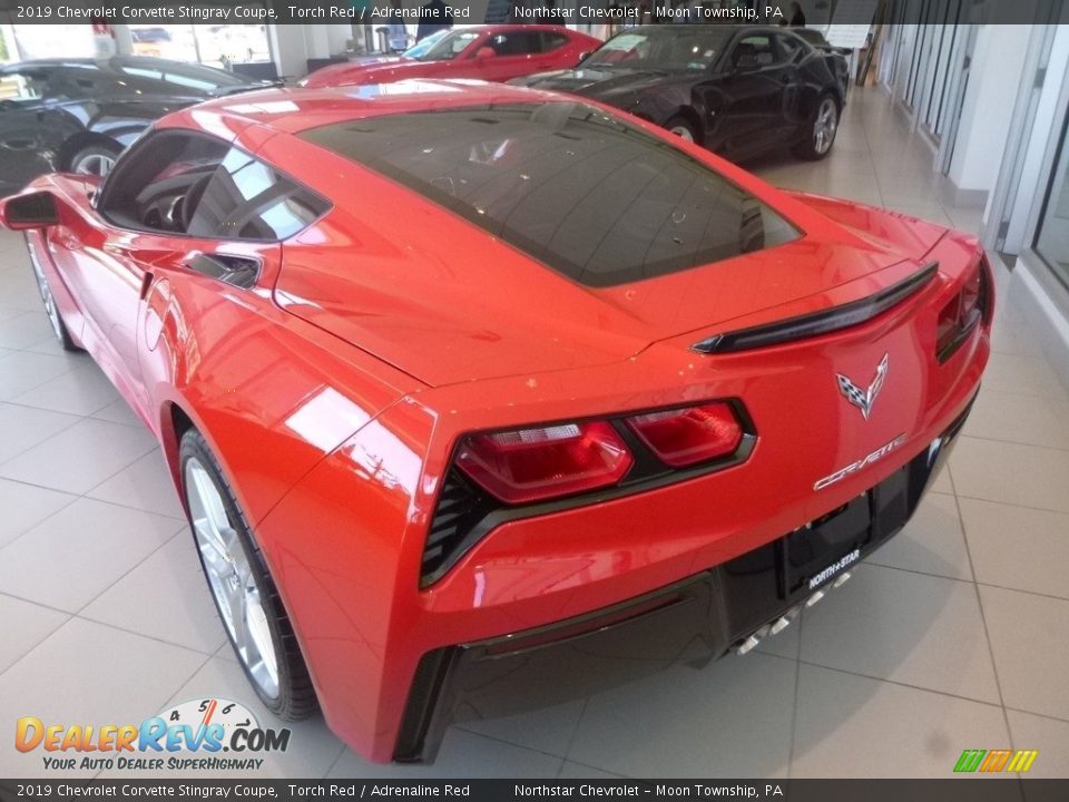 2019 Chevrolet Corvette Stingray Coupe Torch Red / Adrenaline Red Photo #4