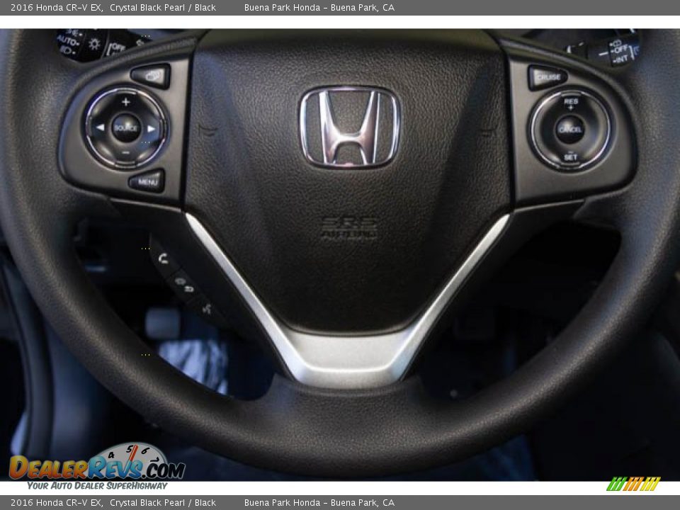 2016 Honda CR-V EX Crystal Black Pearl / Black Photo #11