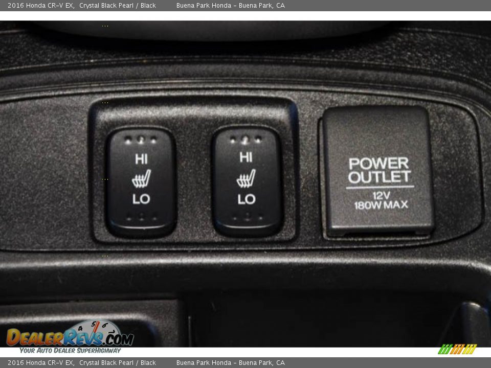 2016 Honda CR-V EX Crystal Black Pearl / Black Photo #12