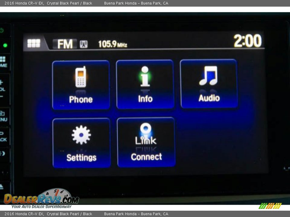 2016 Honda CR-V EX Crystal Black Pearl / Black Photo #23